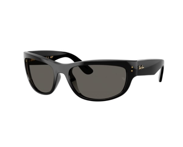 Ray bans noir et gold megabalorama