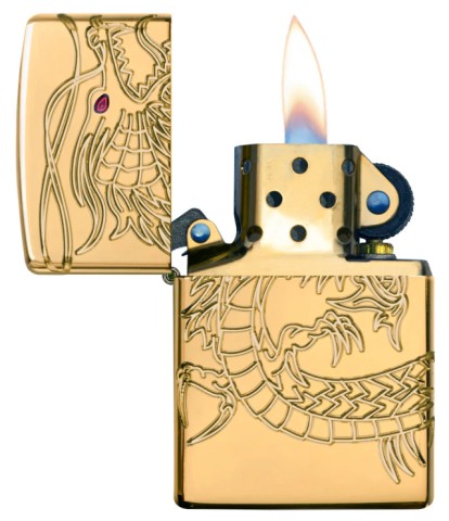 Zippo lighter chinese dragon