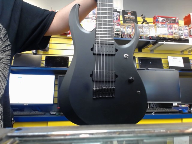 Ibanez 7 string locking tunner guitar