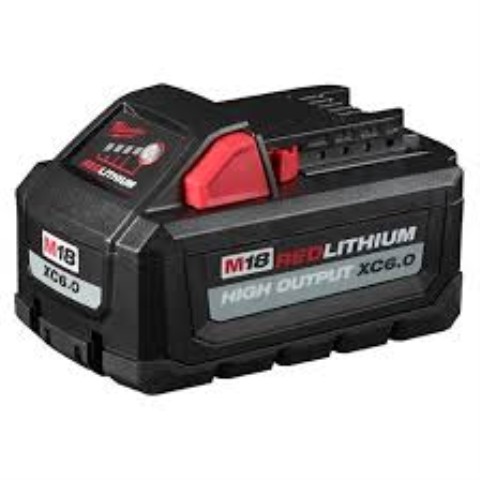 Battery milwaukee m18 xc6.0