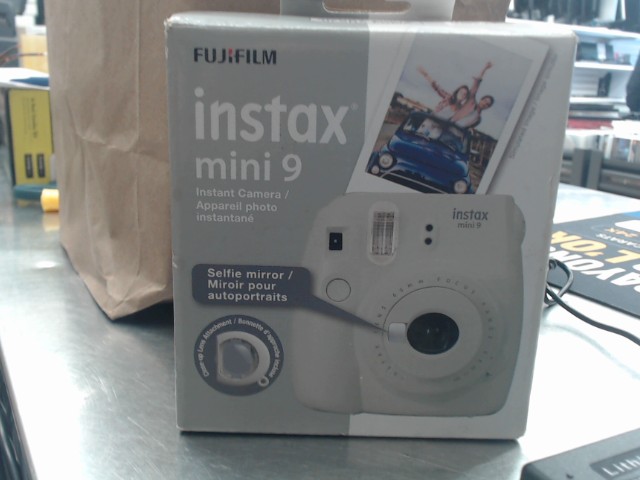 Instax mini 9 smoky white with box
