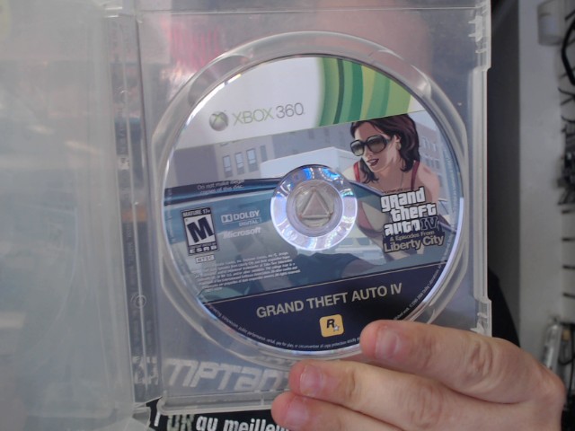 Grand theft auto 4  xbox 360