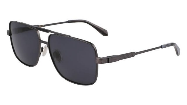 Aviator gray/black style sunglasses