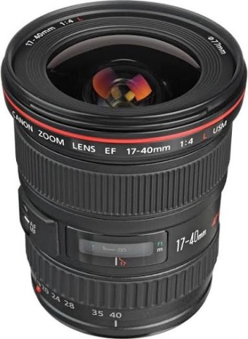 Lens canon 17-40mm