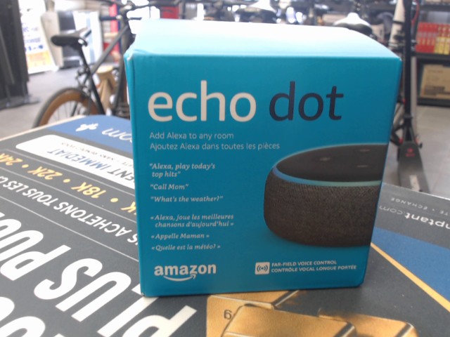 Assistant vocal echo dot boite neuf