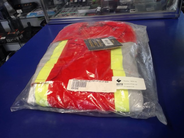 Cotton coverall high-visibility