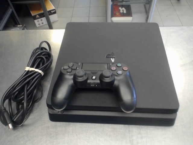Console ps4 slim + man + fils 1tb