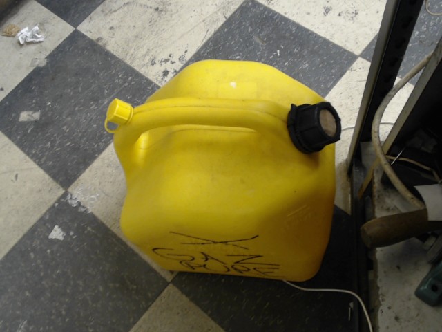 Jerrican gas jaune