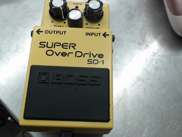 Boss super overdrive yellow