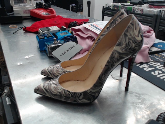 Heel christian louboutin used size.37
