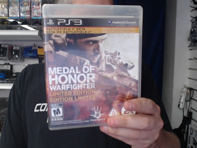 Medal of honor warfighter