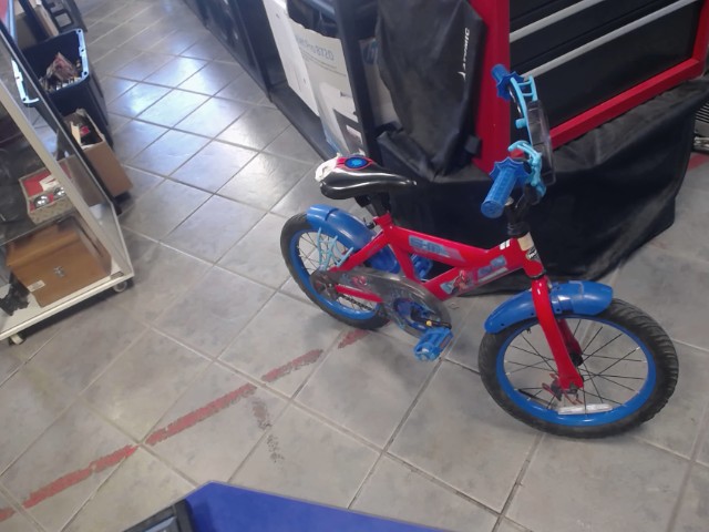 Velo spiderman pour enfant