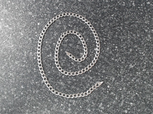 Cuban link silver chain
