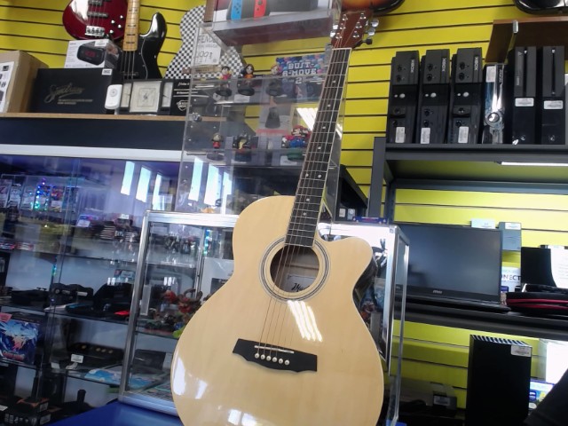 Guitare electro-acoustique cutaway