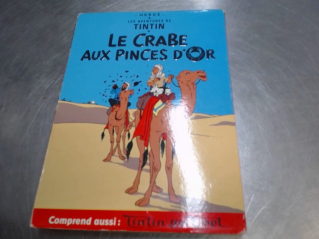 Tintin le crabe aux pinces d'or