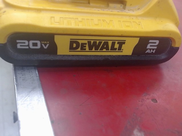 Batterie dewalt 20v 2ah