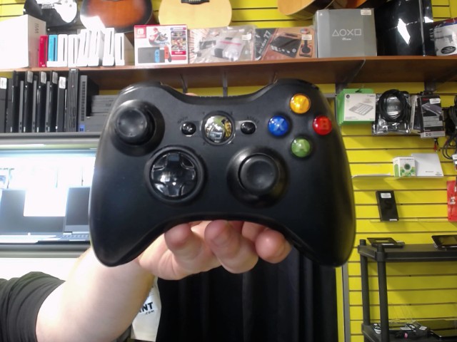 Manette noire pour xbox 360