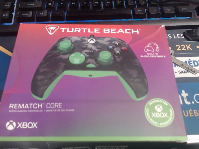 Manette de jeu filaire