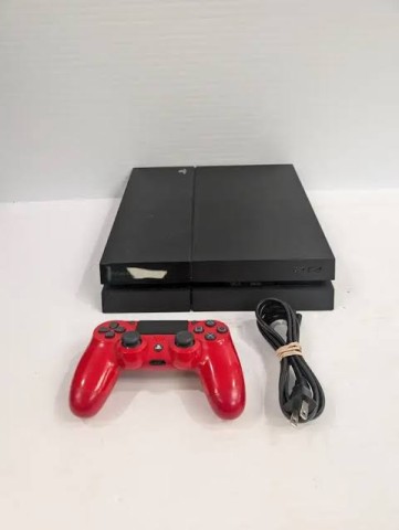 Playstation 4 with controller