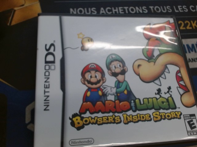 Mario luigi bowser inside story