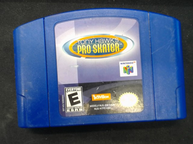 Tony hawk pro skater n64