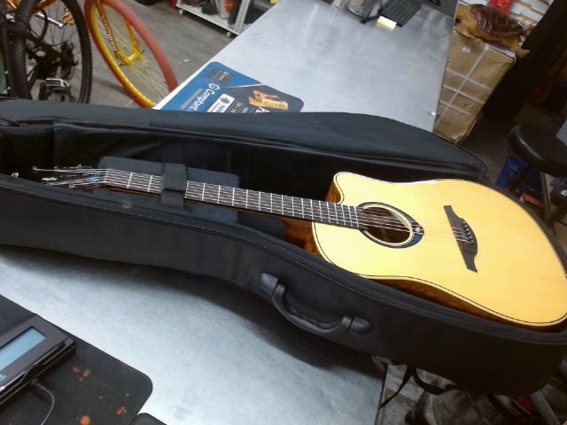 Guitare acostique ds case mou