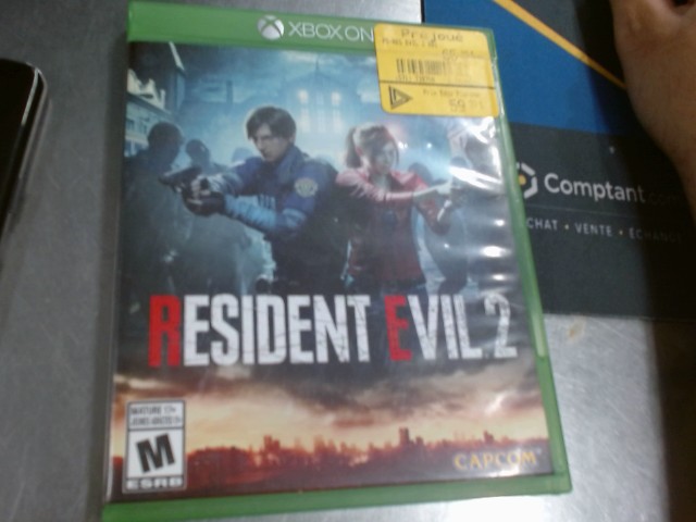 Resident evil 2 xbox one