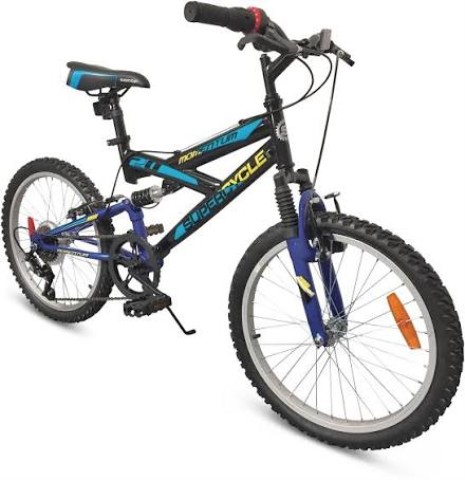 Velo montage double suspension