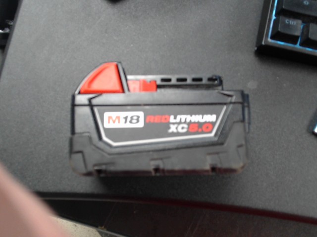 Milwaukee 5.0ah battery