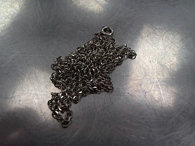 Chaine mince argent