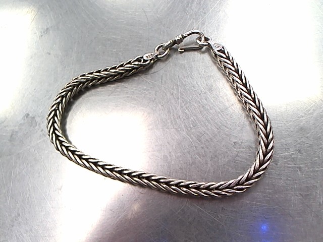 Bracelet argent serpent