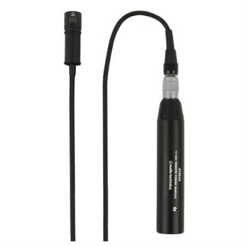 Remote power module with lavalier mic.