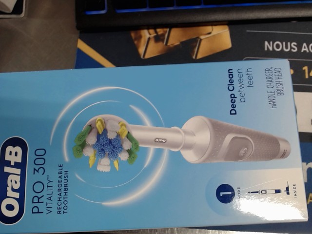 Rechargeable tootbrush