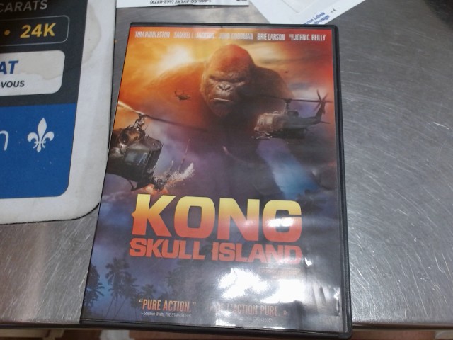 Kong skull island dvd