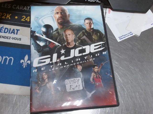 G.i. joe retaliation dvd