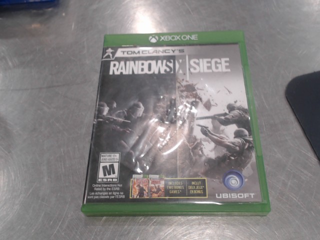 Rainbow six siege jeu xbox one