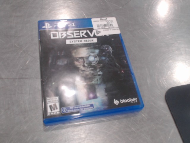 Observer system redux jeu ps4