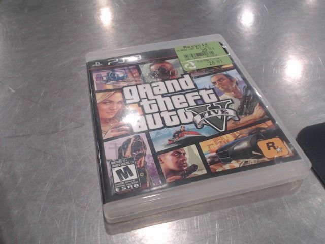 Grand theft auto 5 gta jeu ps3