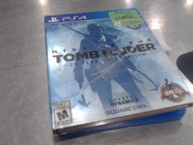 Rise of the tombraider 20 year ed ps4