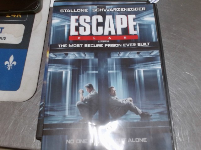 Escape plan dvd