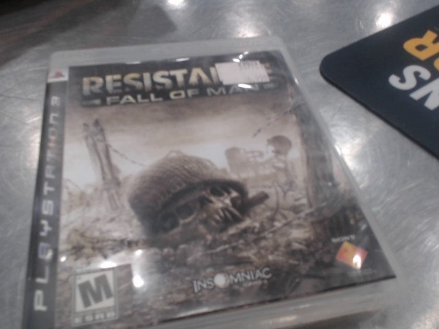Resistance fall of man jeu ps3