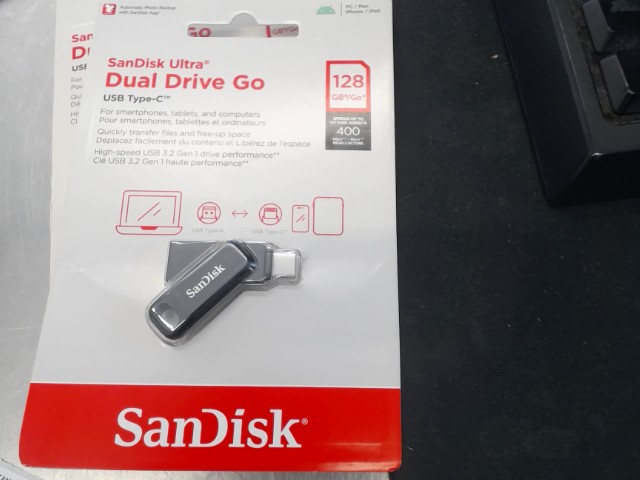 Sandisk dual drive 128g