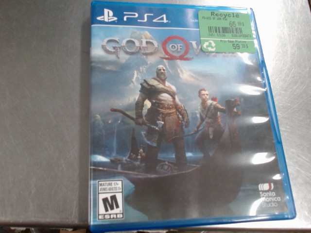 God of war ps4