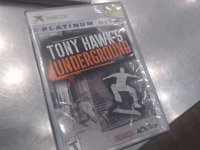 Tony hawk underground