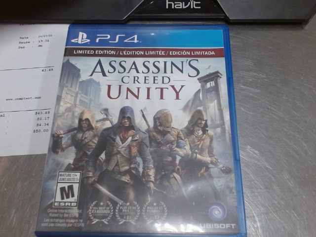 Assassins creed unity ps4