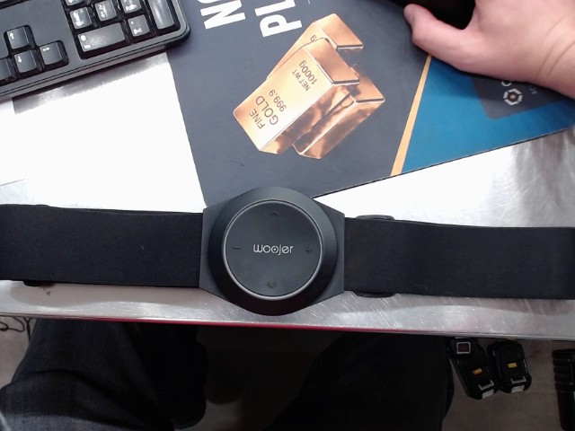 Ceinture de vibration audio