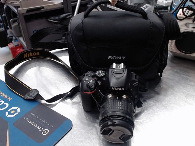 Camera+lentille de base+chrg dans sac