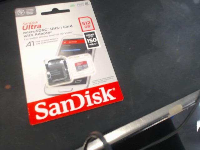 San disk  sd card 512