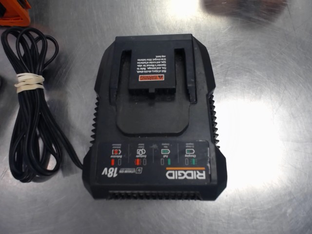 Chargeur ridgid  18v