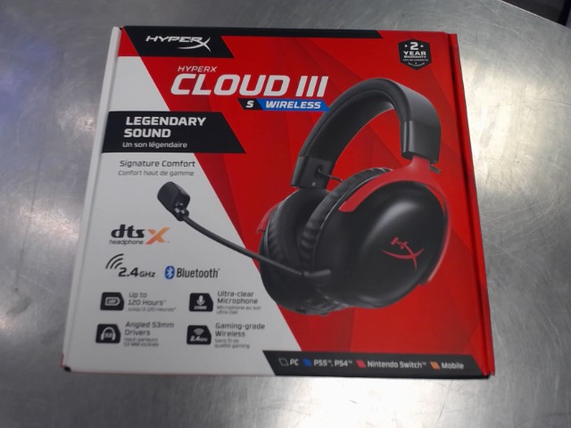 Casque gaming sans fils cloud iii s